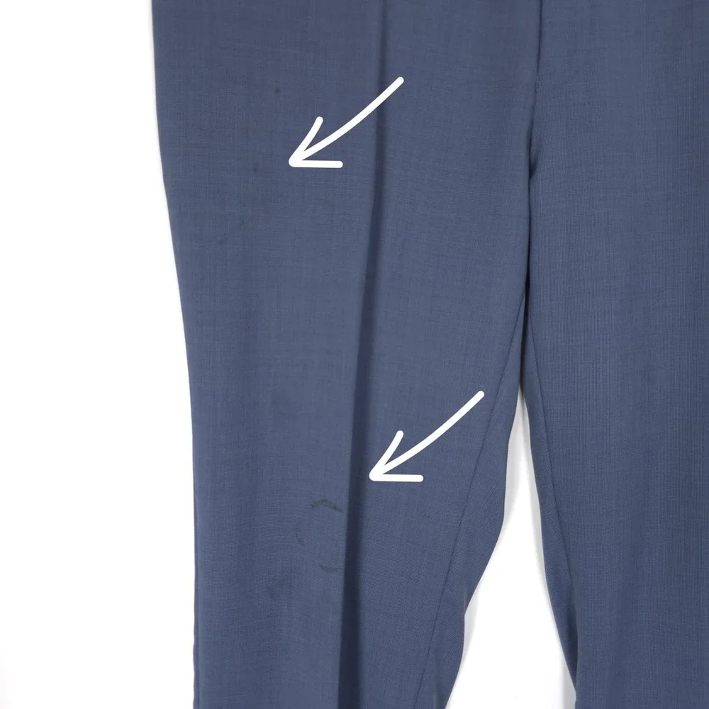 MANTONI Milan Italy Mens Suit Blazer Pants 46L Super 140S 100% Virgin Wool 38x30